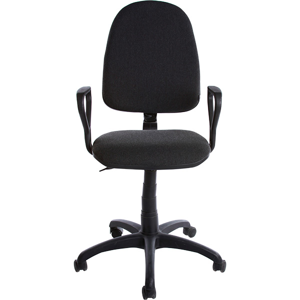 Крісло офісне AMF Престиж Люкс А-2 сіре