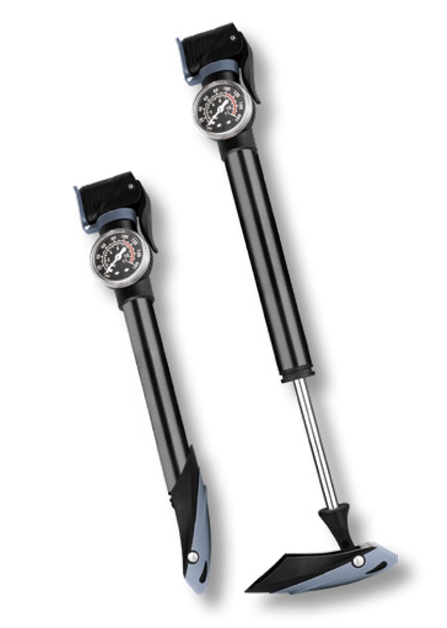 Насос для велосипеда Aspini MP-04AL-BLK чорний