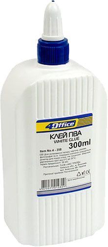 Клей ПВА 300 мл 4Office