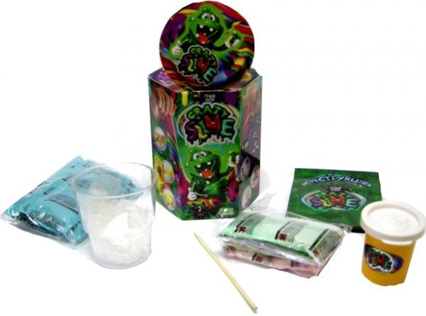 Набор для опытов Danko Toys Crazy Slime Лизун своими руками (укр.) SLM-01-01U