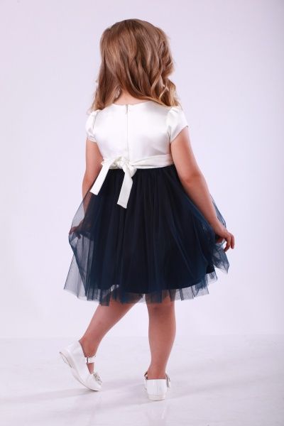 Сукня Sasha р.98 молочний із синім 4093/1 