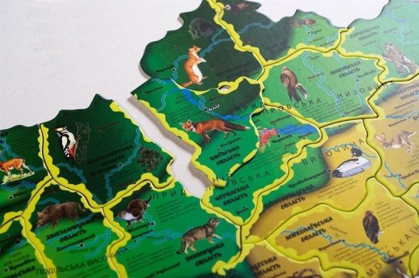 Пазли Uteria Флора і фауна України