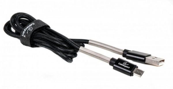 Кабель CABELEXPERT USB – microUSB 1 м чорний (CCPB-M-USB-06BK) 