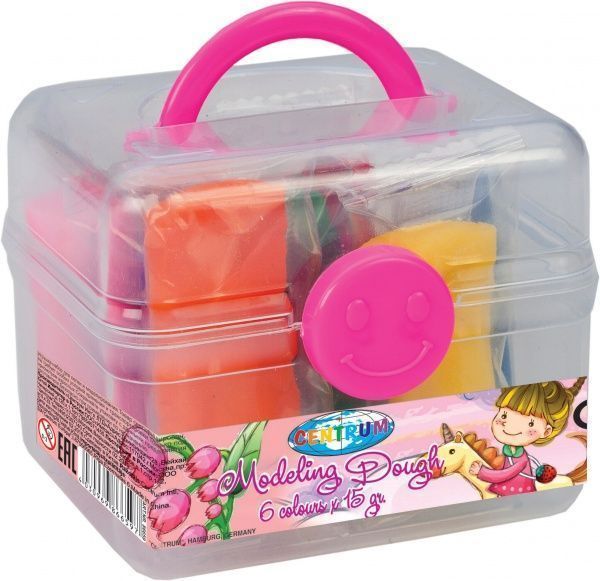 Тесто для лепки Unikorn 6 цветов x 15 г Centrum