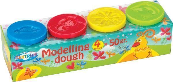 Тісто для ліплення Giraffe 4 кольори x 50 г Centrum