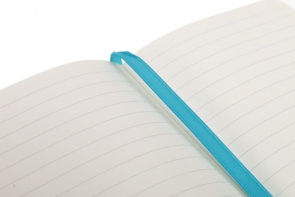 Блокнот Літні квіти 10,5x14,5 см бірюзовий