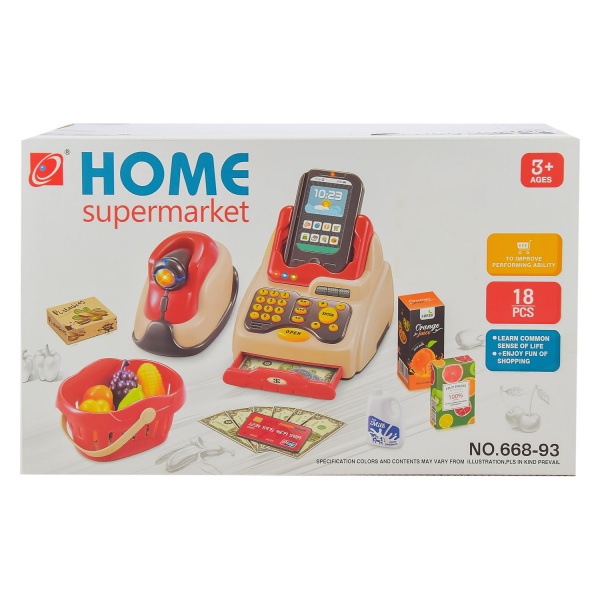 Касовий апарат Касовий апарат з аксесуарами 668-93