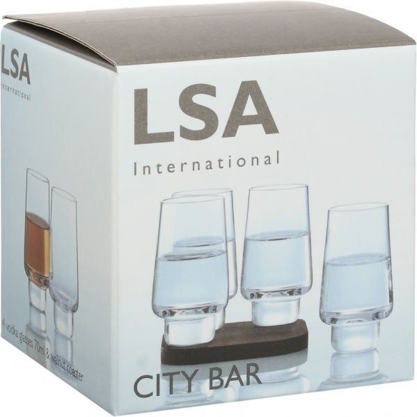 Набор рюмок для крепких напитков 70 мл 5 предметов LSA