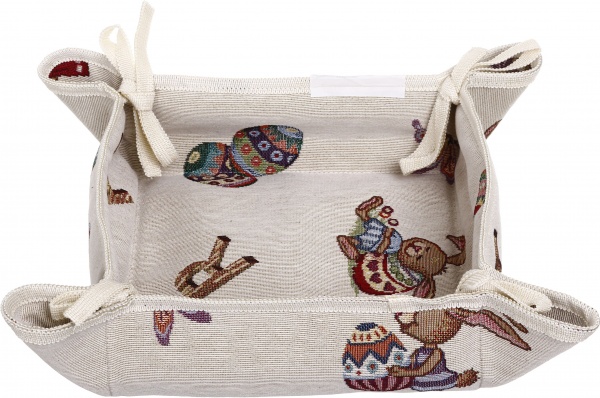 Хлібничка гобеленова Limaso KH0067 20x20 см різнокольоровий 