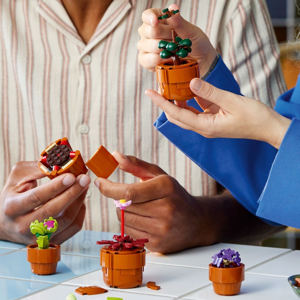 Конструктор LEGO Icons Мініатюрні рослини 10329