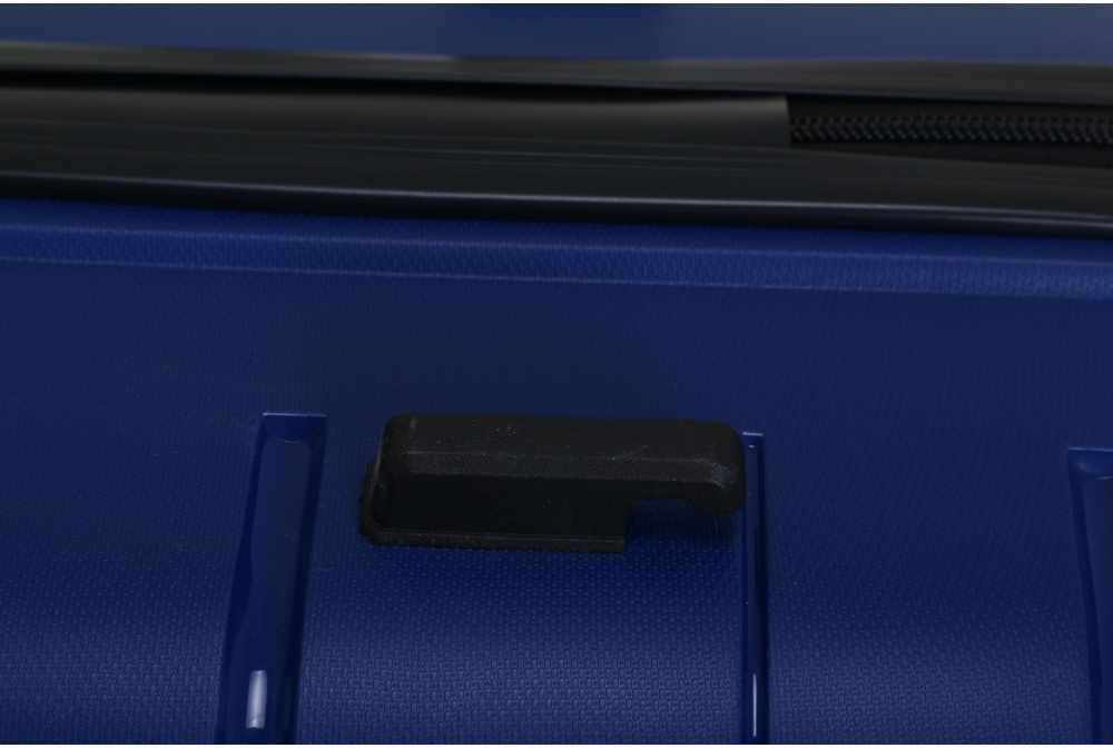 Валіза Compass №XY007 L 93 л синій 70x46x29 см