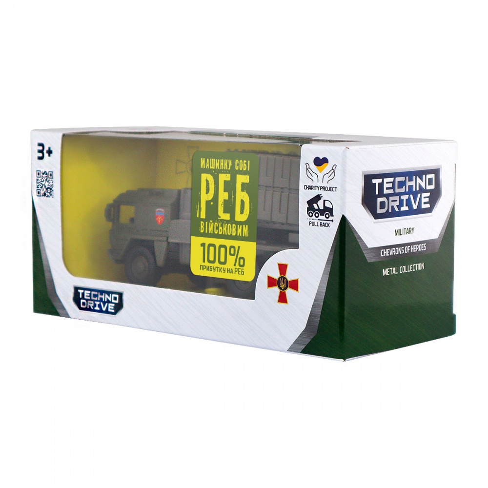 Модель TechnoDrive 1:32 серии Шевроны Героев Реактивная система залпового огня 96 ЗРБр 250330W2