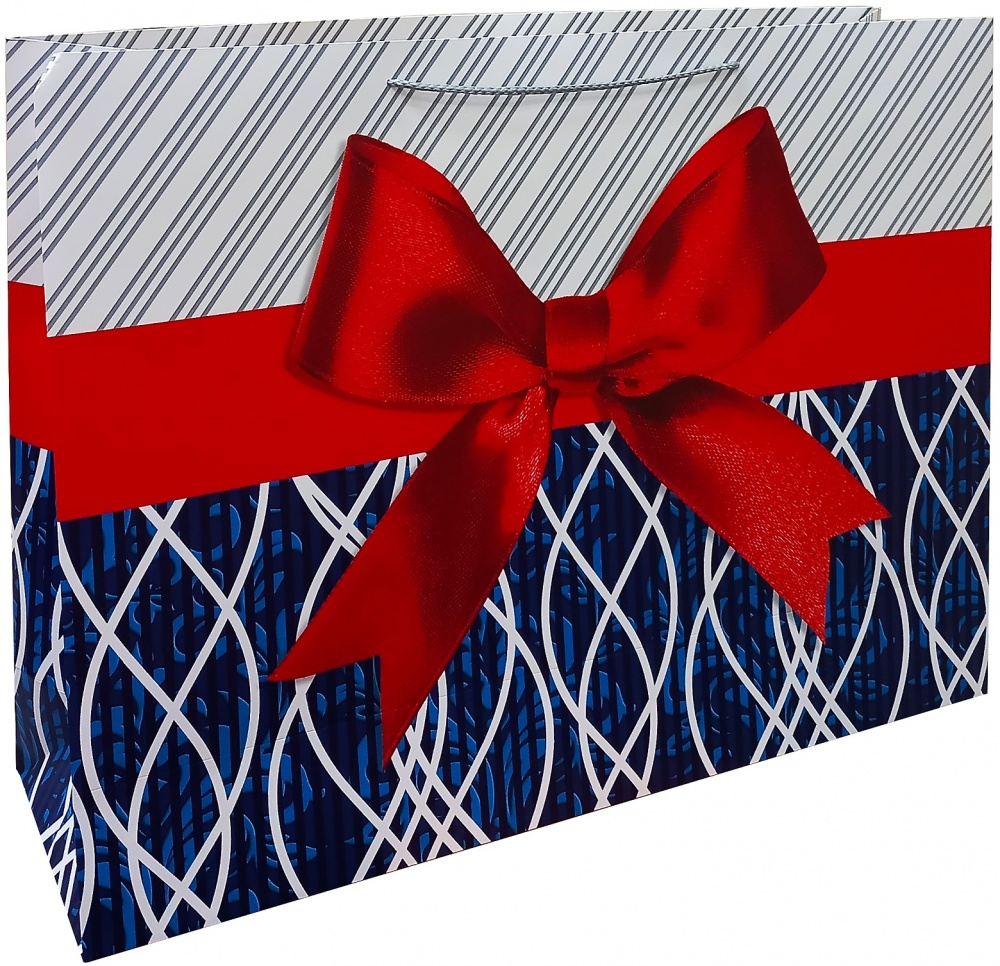 Пакет подарочный Xl 42х53х16 см в ассортименте Happycom International