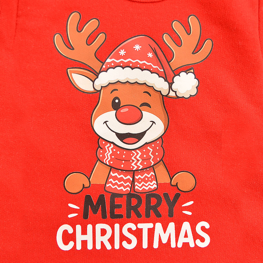 Боди детское унисекс Blanka Олененок р.62-68 красный 110896