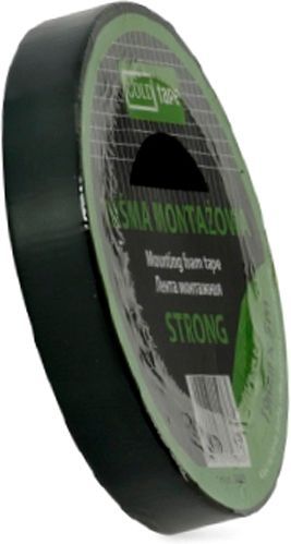 Двостороння клейка стрічка Dolphin для дзеркала 25x5 м чорний