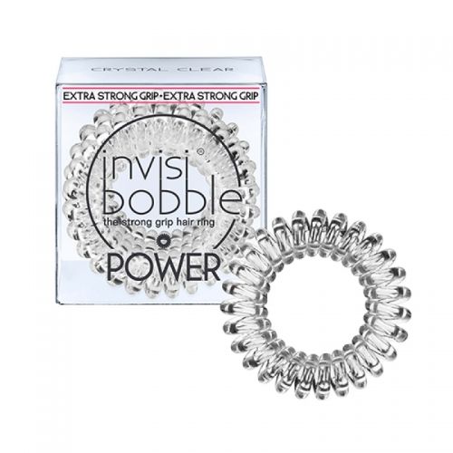 Резинка для волос Invisibobble Power Crystal Clear 3 шт. 