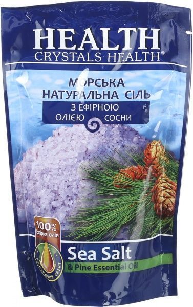 Соль для ванны Crystals Health с эфирным маслом сосны 500 г