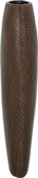 Ваза Shape 23х12.5х61.5 см коричневая