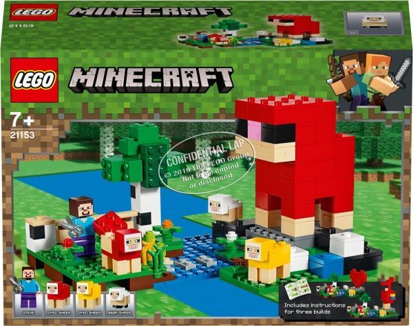 Конструктор LEGO Minecraft Ферма шерсти 21153