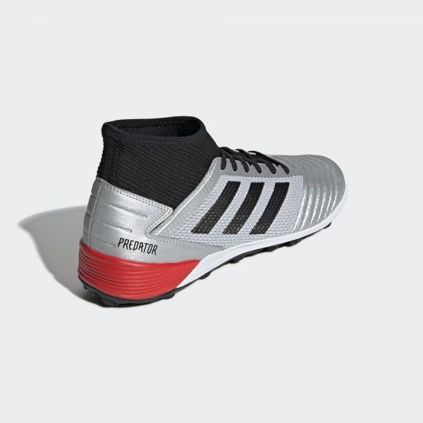 Бутсы Adidas PREDATOR 19.3 TF F35629 р. 10 серебристый