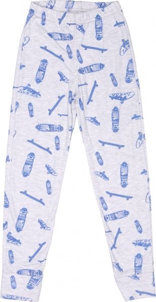 Пижама для мальчиков Фламинго р.122 меланж/джинс 