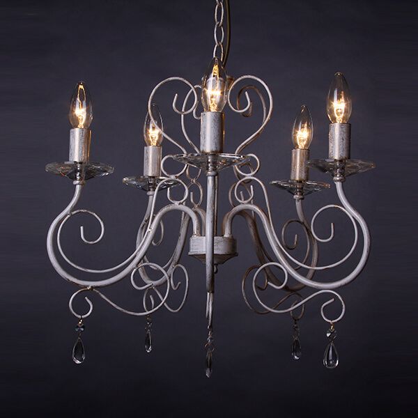 Люстра Vitaluce V1301/5 белая