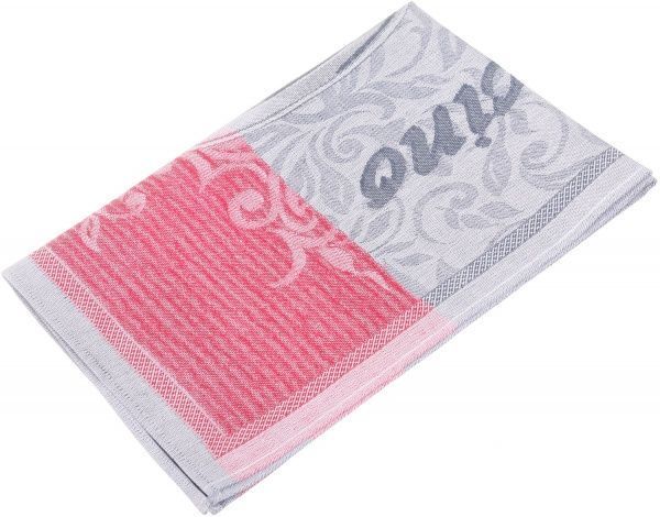 Рушник капучино 49x70 см Білоруський льон синій 