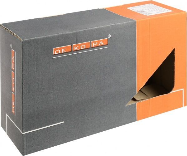 Світильник настінний Декора НББ Індія 1/2 1x60 Вт E27 білий 24331 