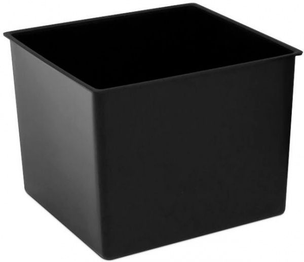 Горшок пластиковый Prosperplast Urbi square 2 в 1 квадратный 49л оливковый (74975-370) 