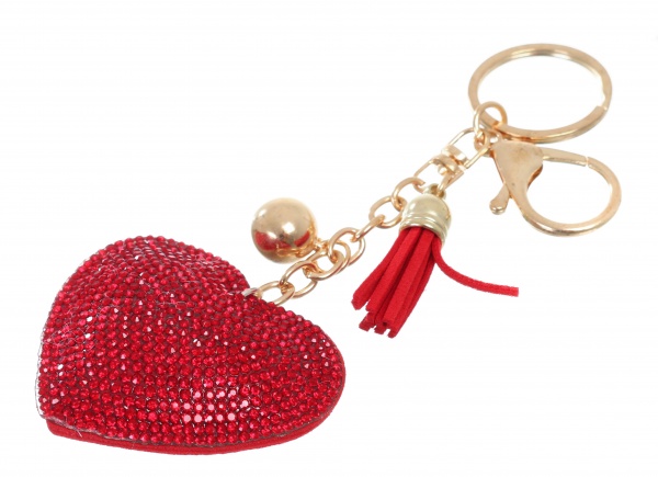 Брелок для рюкзаков Nota Bene Сердце 6x12 см