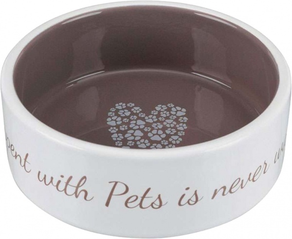 Миска Trixie для собак Pet's Home керамическая бежевая 16 см 0.8 л (25054)