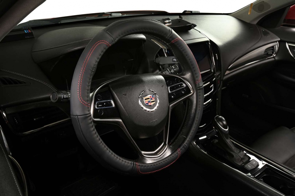 Чохол на кермо Auto Assistance 09NR007 L (39-41 см) чорний