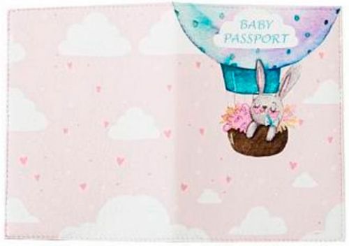 Обложка для паспорта Детская зайчик 