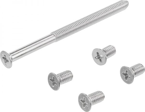 Дверной замок входной Bruno BR-62 матовый никель