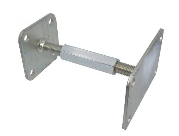 Регульована опора h130-200, 100х 100x6,5 мм 1 шт. 