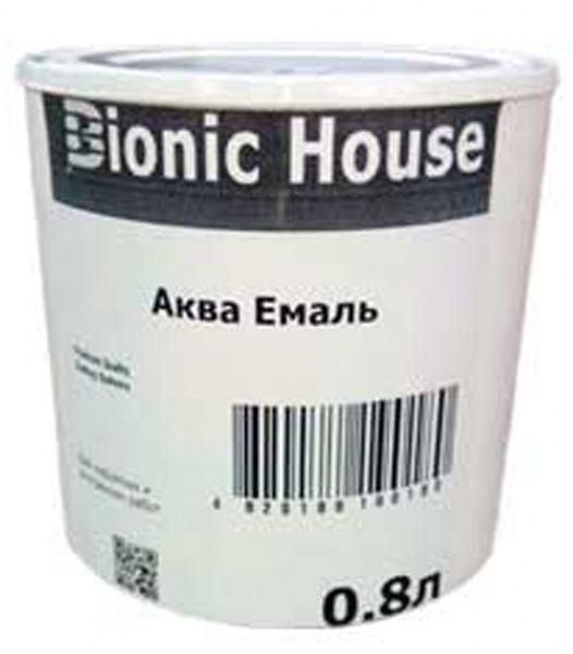Емаль акрилова Bionic House універсальна RAL 9003 біла напівглянець 0,8л