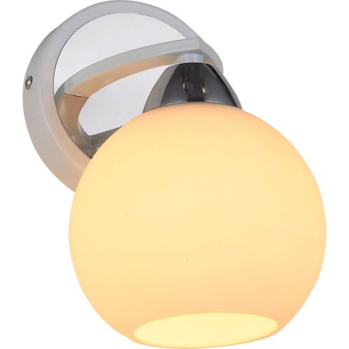 Бра Altalusse 1x40 Вт E27 хром/білий INL-9328W-01