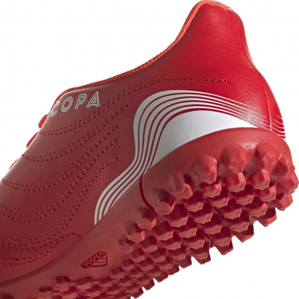 Сороконожки Adidas COPA SENSE.4 TF J FY6166 р.US 3,5 красный