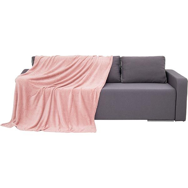 Плед фланелевый Underprice Glory розовый 200x220 см