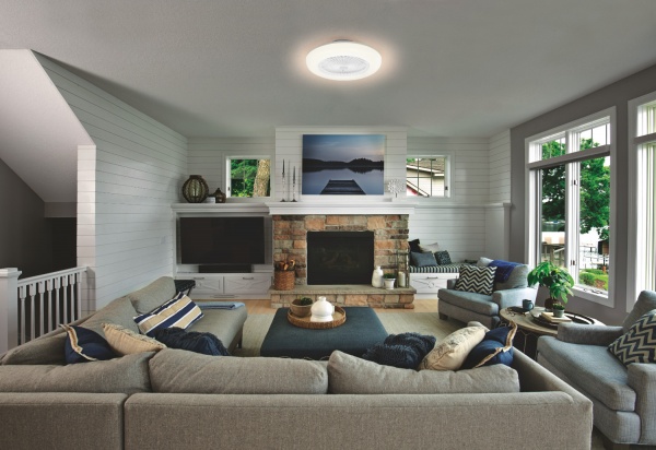 Светильник светодиодный Ledvance Smart+Wifi Round 74 Вт белый CEILING FAN 29W 