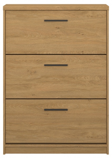 Тумба для обуви 3K PAVI 843x287x1180 мм дуб каменный 