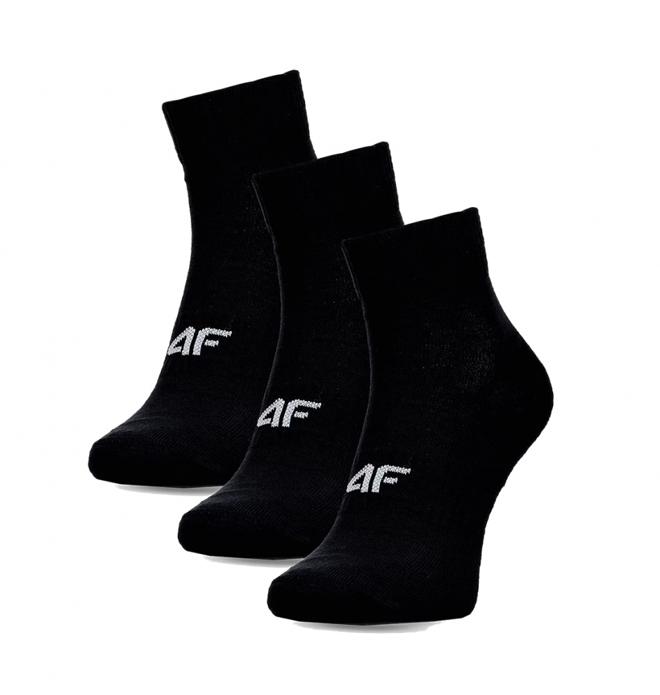 Шкарпетки 4F SOCKS CAS M440 (3pack) 4FWMM00USOCM440-20S р.43-46 чорний