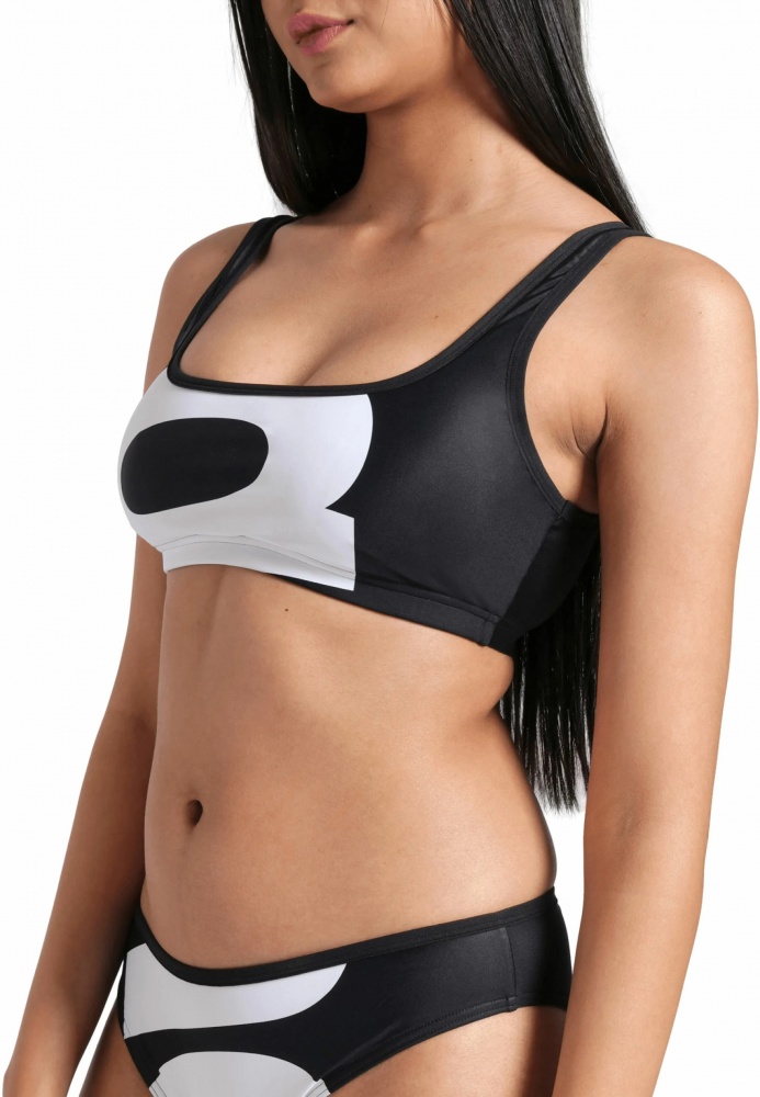 Купальник Arena LOGO BIKINI BRALETTE 009402-150 р.38 чорний