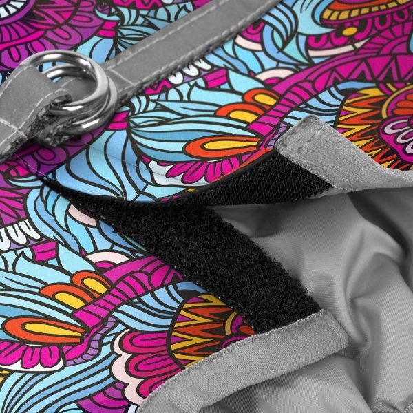 Шлея WAUDOG с рисунком Лето размер XS4