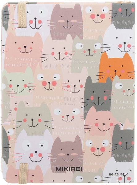 Книга для записей Cats 3 А6 96 листов