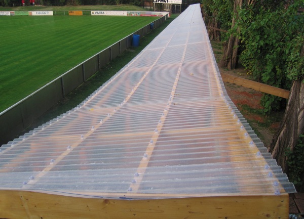 Шифер ELYPLAST 10x2м x 0,6мм волна бронзовый