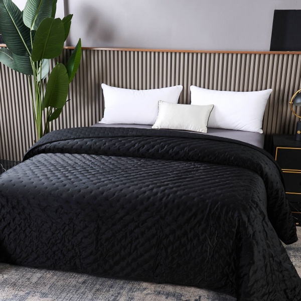 Покривало Modena 220x240 см La Nuit чорний 