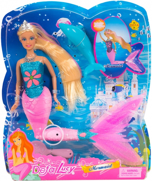 Лялька Defa 8243 Русалонька