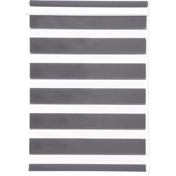 Ролета день-ночь Bella Vita B135 45x160 см серая 