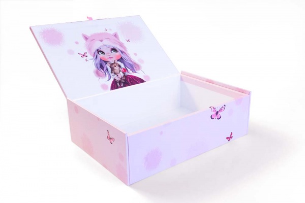 Сундучок Butterfly Girl Kitten 178x258x74 мм CooverBox
